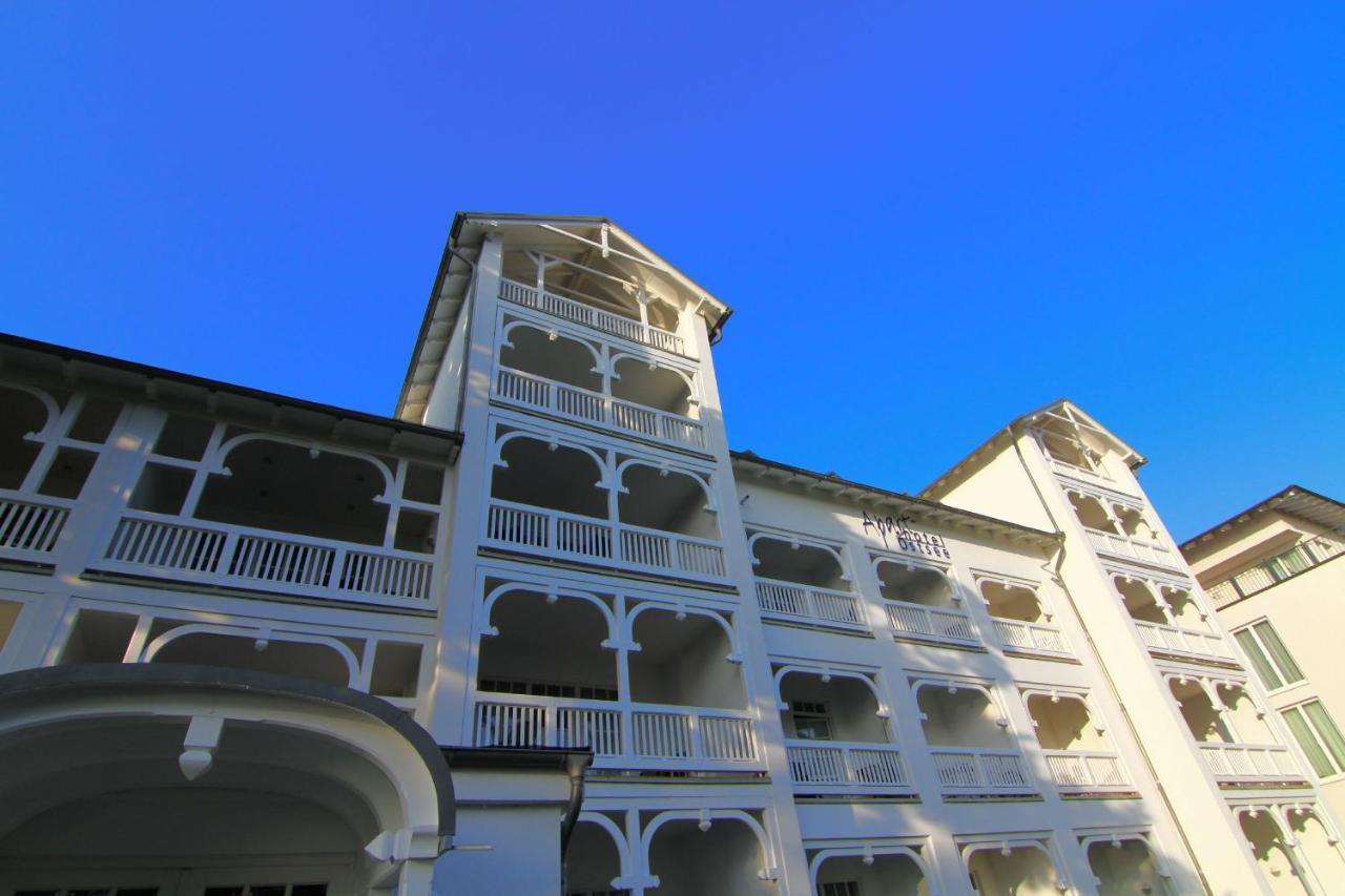 Aparthotel Ostsee Fewo 6 Balkon, Meerblick, Strand 宾茨 外观 照片