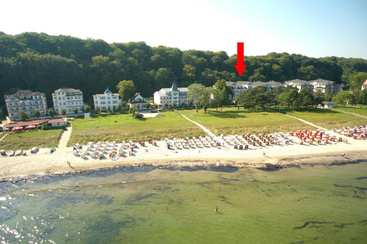 Aparthotel Ostsee Fewo 6 Balkon, Meerblick, Strand 宾茨 外观 照片