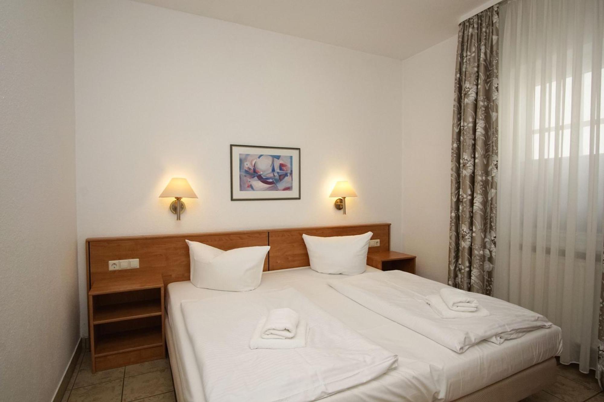 Aparthotel Ostsee Fewo 6 Balkon, Meerblick, Strand 宾茨 外观 照片
