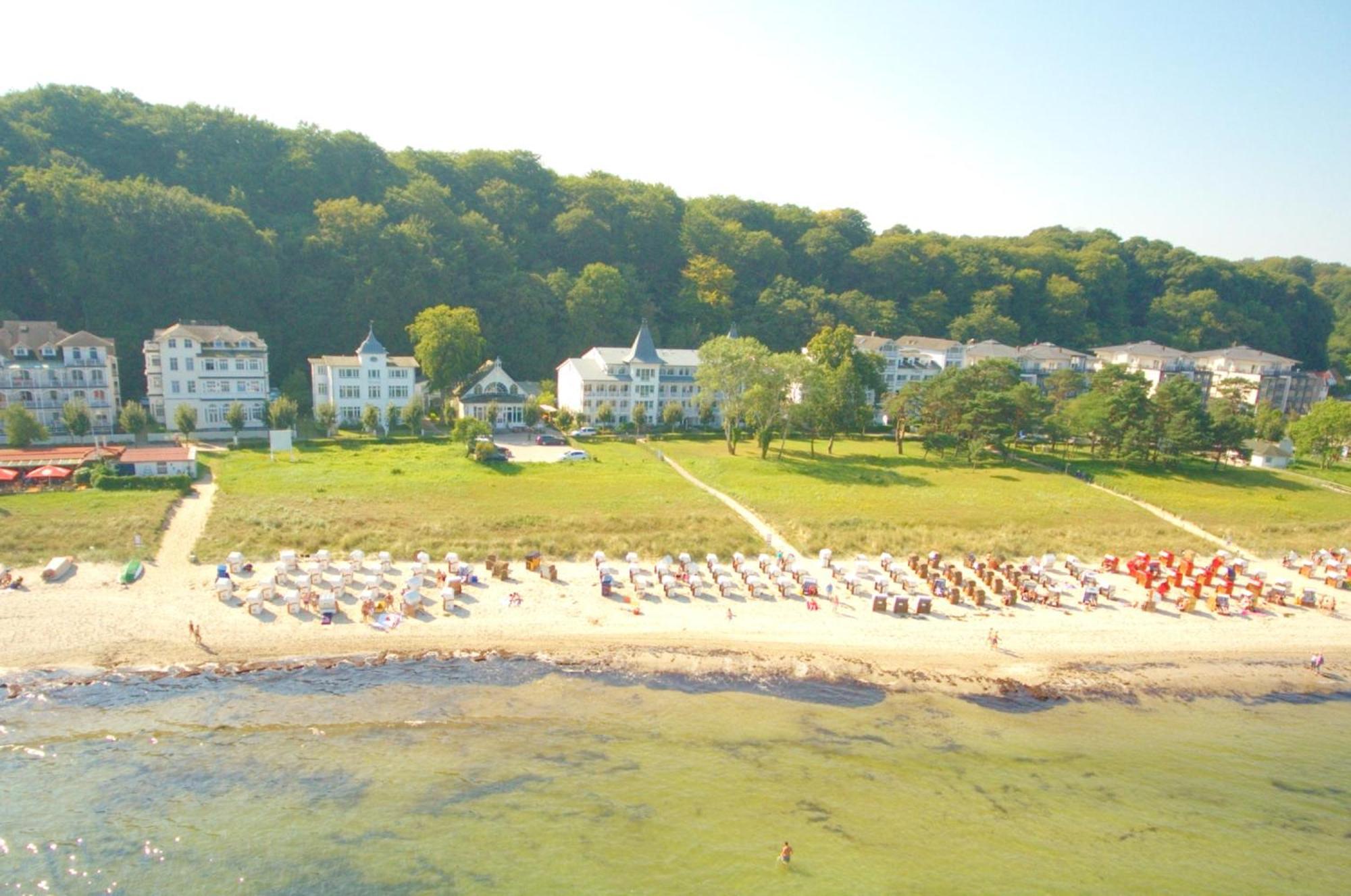 Aparthotel Ostsee Fewo 6 Balkon, Meerblick, Strand 宾茨 外观 照片